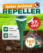 Hot Sale 57% OFF☘️Solar Powered Waterproof Animal Repellent