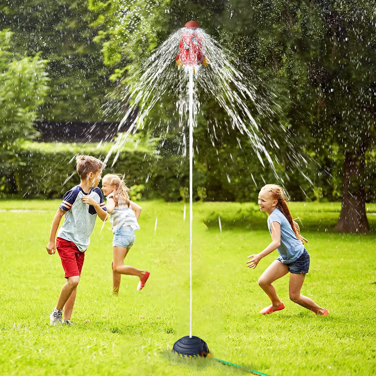 🎁2026 Hottest Rocket Sprinkler – Ultimate Summer Water Toy for Kids!