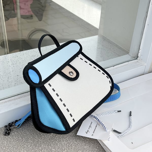 2D Cartoon Handbag