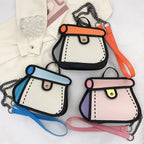 2D Cartoon Handbag