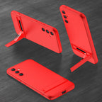 3 in 1 Full Protection Matte Invisible Bracket Phone Case For Samsung Galaxy A34 A54 5G