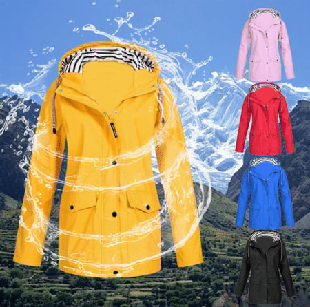 🏞️HOT SALE 50% OFF 💦Women Waterproof And Windproof Jacket