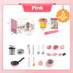 🎁Best Gift For Kid🍳Children's Real Cooking Mini Kitchen Toys - 22 PCS Set