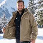 🎁Free Shipping⚡2026 Upgraded Unisex Hooded Casual Graphene Heated Insulated Jacket (with Internal Pockets)