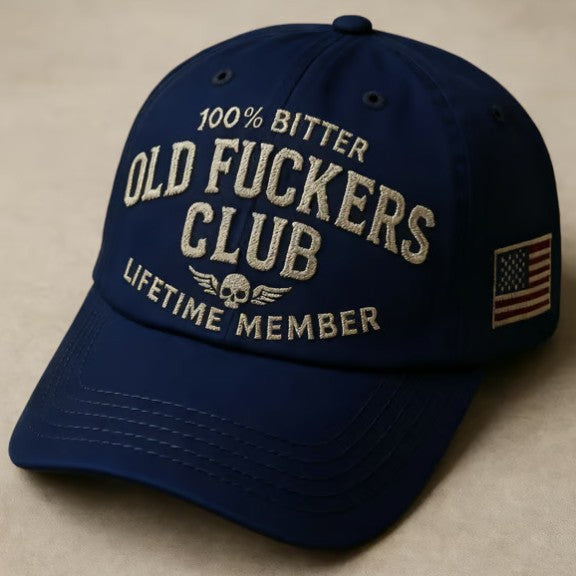 🎁LAST DAY SALE 49% OFF🔥Vintage Distressed "Old Club" Lifetime Member Cap