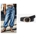 👖 Shape It Your Way | Women's High-Waisted Adjustable-Hem Barrel Jeans