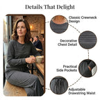 🥳💞 Over 45,000 sold 🔥 50% off 💥 Women's Casual Set: Top & Drawstring Pants 👕👖