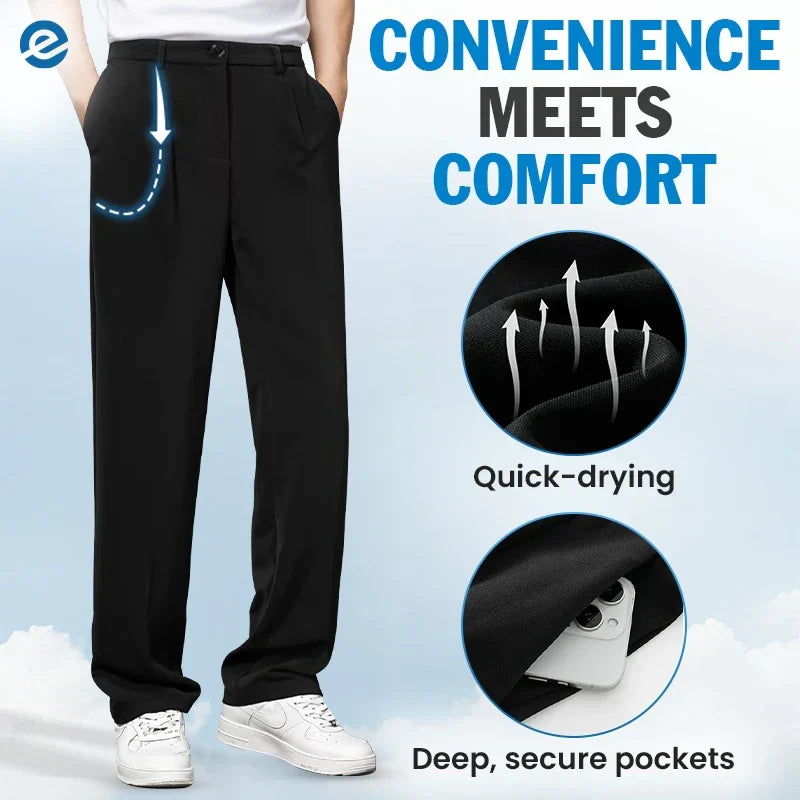 EaseMotions - LAST DAY 50% OFF - Super Stretch Ice Silk Comfort Everyday Pants