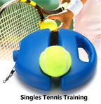 KIT Tennis Trainer – Self-study tool, adjustable height & stable base – improves your swing and accuracy anywhere 💪