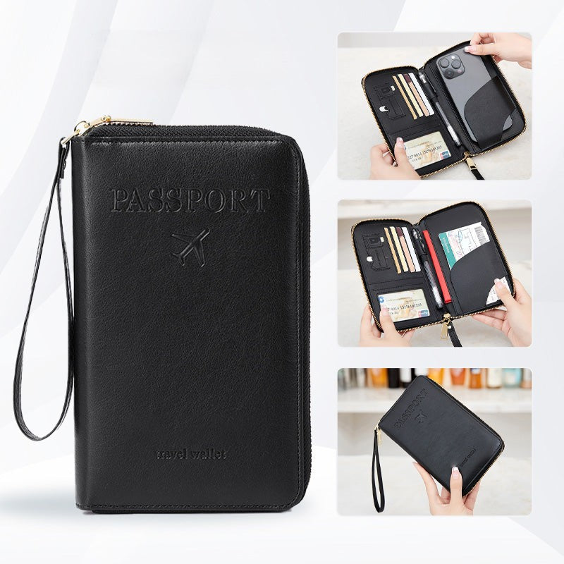 Multifunctional RFID Passport Wallet