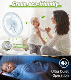 💥2026 HOT SALE 50% OFF💥  2-in-1 Mute Adjustable Fan Light with Remote Control