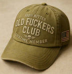 🎁LAST DAY SALE 49% OFF🔥Vintage Distressed "Old Club" Lifetime Member Cap