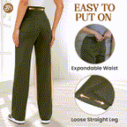 💖LAST DAY SALE 50% OFF💖2026 Women's New Type Casual High Waist Stretch Pants