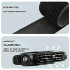 🌞Summer Hot Price Only Today❄️Car Seat Fan – Dual Turbine & USB Powered – Portable Air Cooler for Summer