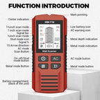 💯Multifunctional Handheld Metal & Wall Detector✨
