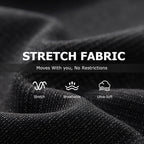 👖Men’s Casual Slim-Fit Solid Color Pants+Belt