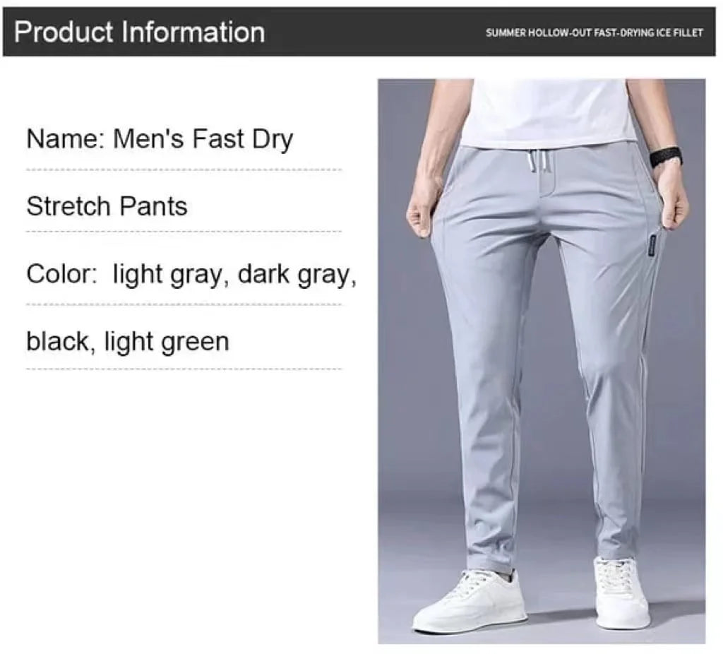 2024 New models Unisex quick-dry stretch trousers