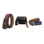 ✨️Best for Father's Day🎁 Leather Ratchet Belt With Adjustable Buckle💼