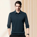 🎁 Hot Sale 50% OFF 🔥Striped Lapel Fake Two-Piece Shirt