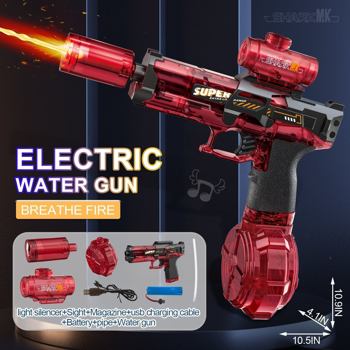⏰Limited-Time Offer: 50% OFF🔥Fast Mode Ice Explosion Pistol Water Gun