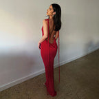 🌸Backless Maxi Dress✨Buy 2 Automatic 10% Off & Free Shipping🔥