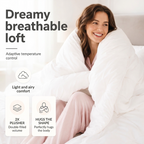 ☁️ 50% OFF NOW! 🛏️ Ultra-Soft Luxury Hotel Style Comforter – Cloud-Like Weightlessness, Breathable Fluffiness & All-Season Comfort ✨