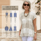 🌈Summer new stitching scallop casual chiffon shirt🌸Buy 2 get 10% Off Extra Auto & Free Shipping🌸