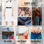 Buckle-free Invisible Elastic Waist Belts(Buy 5 Get 3 Free Now)