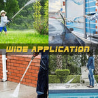 ✨  2-in-1 High Pressure Washer