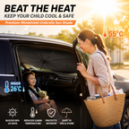 ⏰🔥LIMITED TIME 50% OFF!🔥50K+ SOLD! Upgraded Car Windshield Sun Shade Umbrella☂️