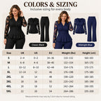 ✨ Women's Chic Two-Piece Pants Set – Elegant Style & Flattering Fit 🤍
