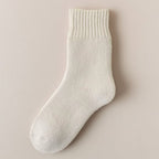 🎄Early Christmas Sale 49% OFF❄️5 Pairs Women's Solid Mid-calf Socks