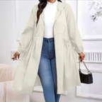 💖HOT SALE 50% OFF🧥Casual Plus Size Drawstring Zip-Up Long Sleeve Hooded Coat