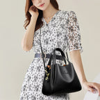 Best Gift for Her - Fashionable Classic Multi-Functional Soft Embossed Leather Bag