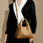 Best Gift for Her - Fashionable Classic Multi-Functional Soft Embossed Leather Bag