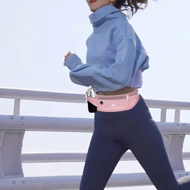 Ultra-Light Exercise Waist Pack with 4 Pockets