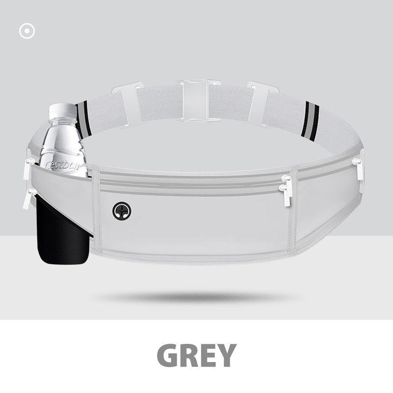 Ultra-Light Exercise Waist Pack with 4 Pockets