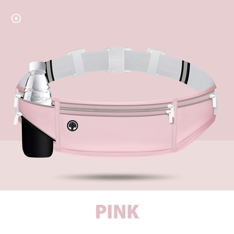 Ultra-Light Exercise Waist Pack with 4 Pockets