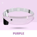 Ultra-Light Exercise Waist Pack with 4 Pockets