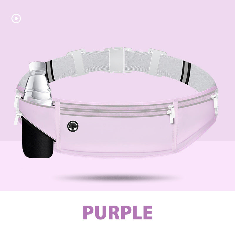 Ultra-Light Exercise Waist Pack with 4 Pockets