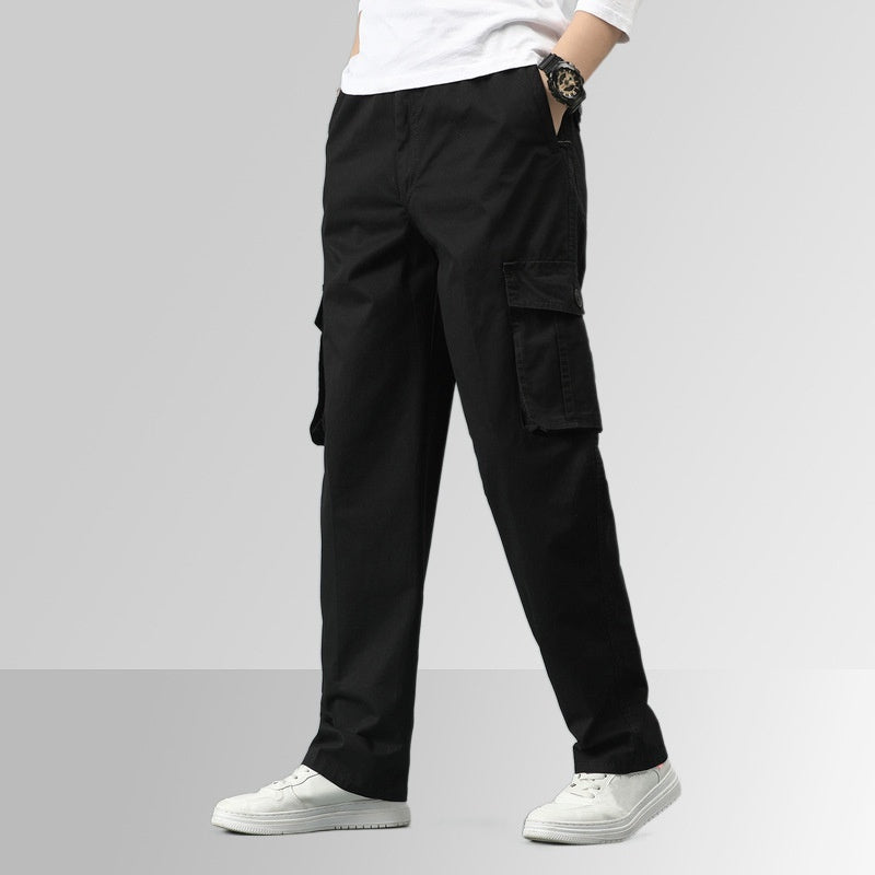 👖Multi-Pocket Durable Ultra Comfort Loose Fit Pants🔥Perfect combination of utility and comfort🔥