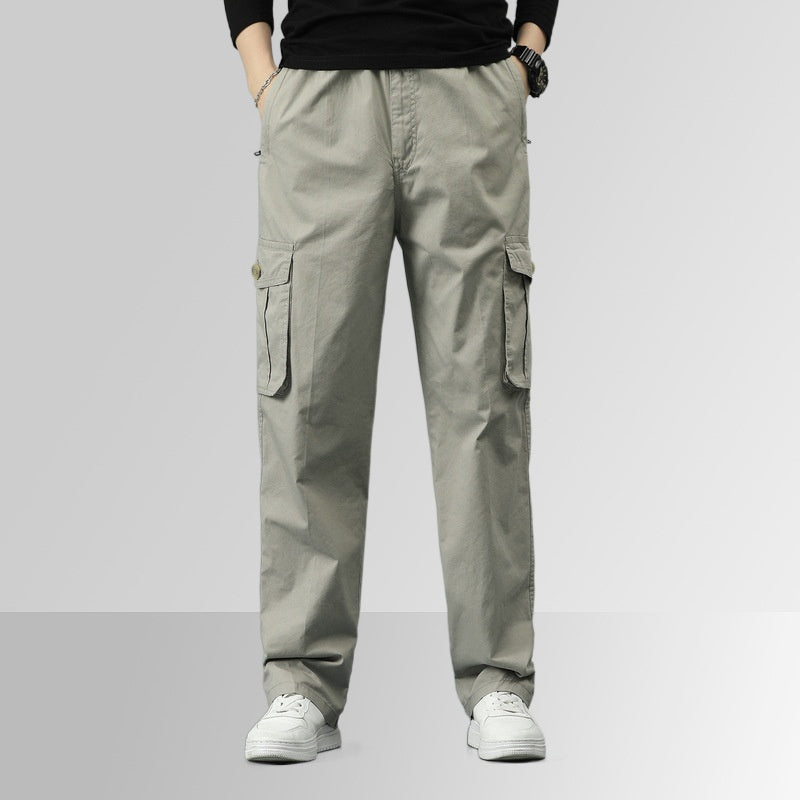 👖Multi-Pocket Durable Ultra Comfort Loose Fit Pants🔥Perfect combination of utility and comfort🔥