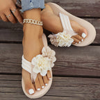 🏖️Summer Specials🌴Women's Non-Slip Beach Sandals with Floral Details