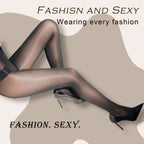 🏆 BUY 1 GET 1 FREE! 🔥 Transparent High-Waisted Tights for Women - Sheer & Comfortable 👑✨