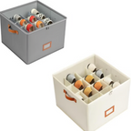 👟 Fabric Shoe Organizer Storage Box – Foldable Design, Large Capacity, Dustproof & Breathable, Space-Saving for Closet & Bedroom 🧺