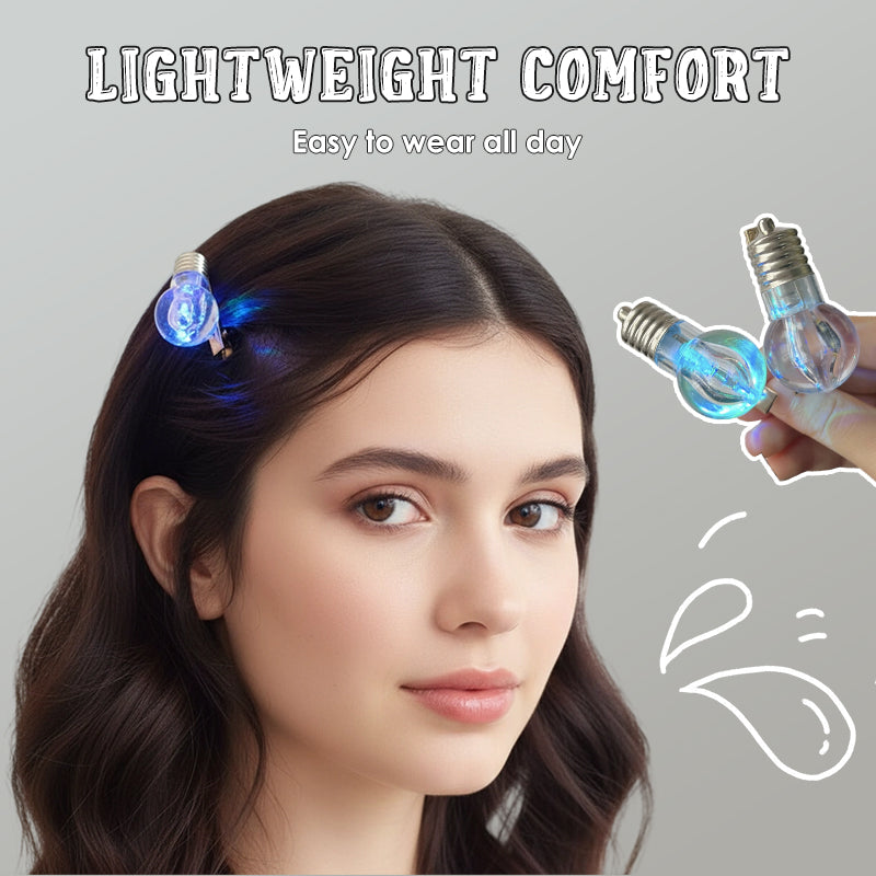 Light Bulb Hair Clip