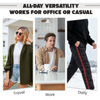 Men’s Thickened Windproof Warm Trousers