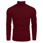 💯 Premium Softness | Men's Soft Knit Turtleneck Sweater