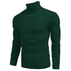 💯 Premium Softness | Men's Soft Knit Turtleneck Sweater
