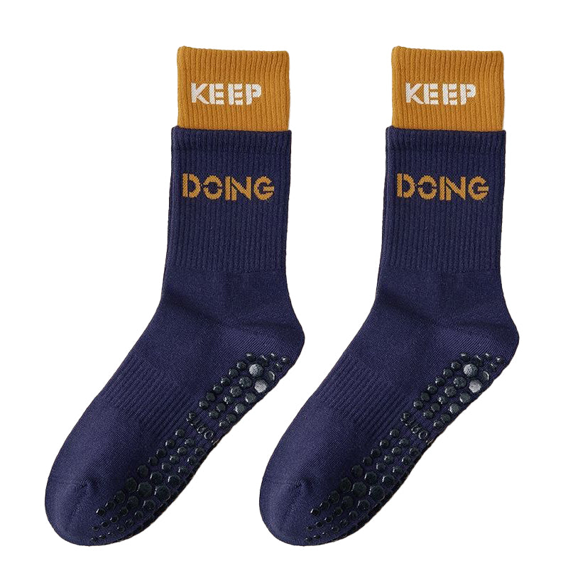 Non-Slip Grip Yoga Socks for Pilates & Barre